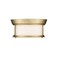 Z-Lite Sonna 2 Light Flush Mount, Heritage Brass & Matte Opal 2011F10-HBR - alternate 4